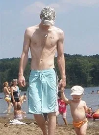 Jordan at the beach